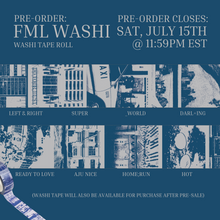 Load image into Gallery viewer, FML Washi Tape