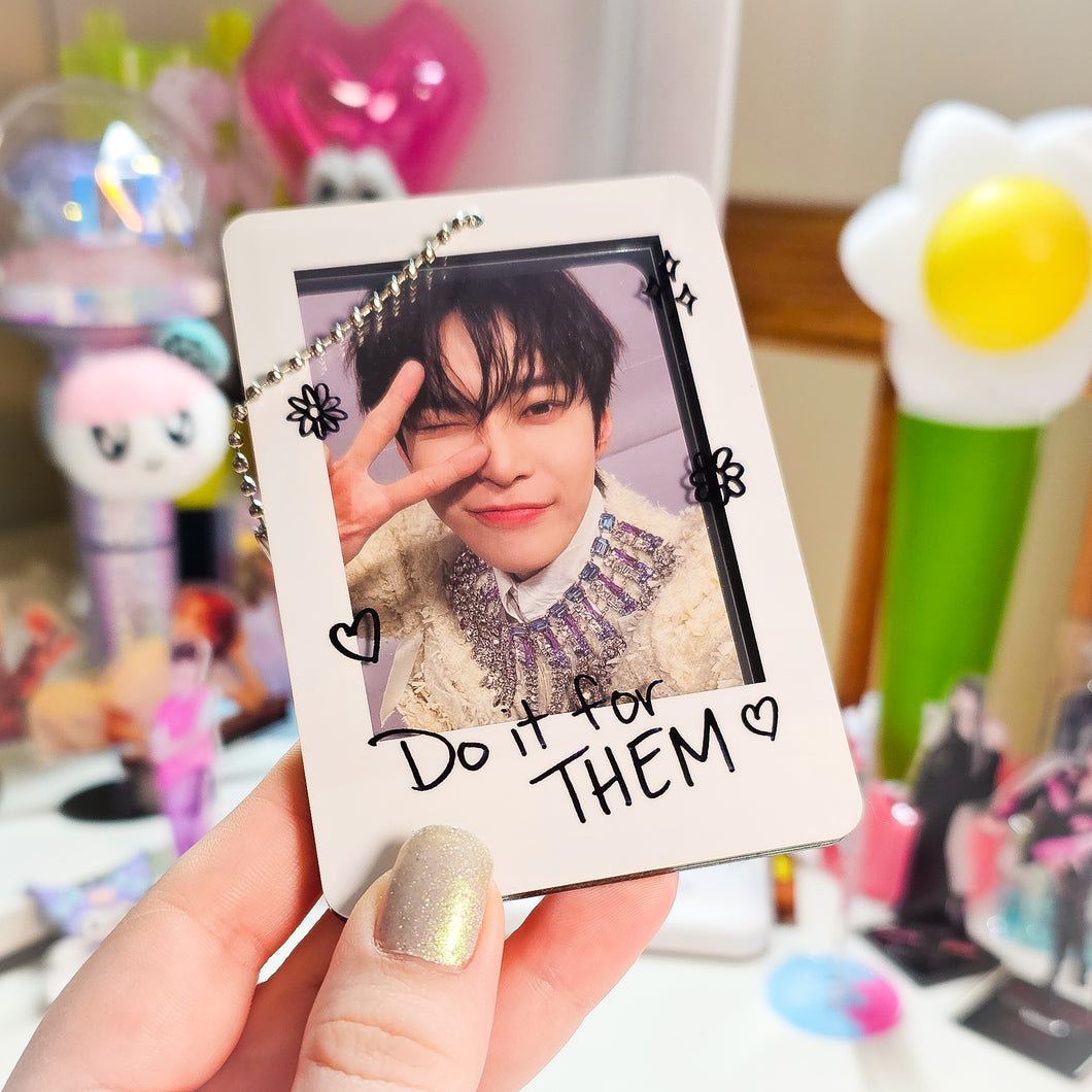 **PRE-ORDER** - DO IT FOR THEM - Acrylic PC Holder