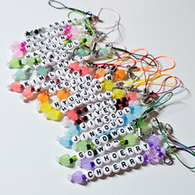 Load image into Gallery viewer, **CUSTOM** Beaded Lightstick Keychains
