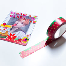 Load image into Gallery viewer, STRAWBERRY Washi Tape
