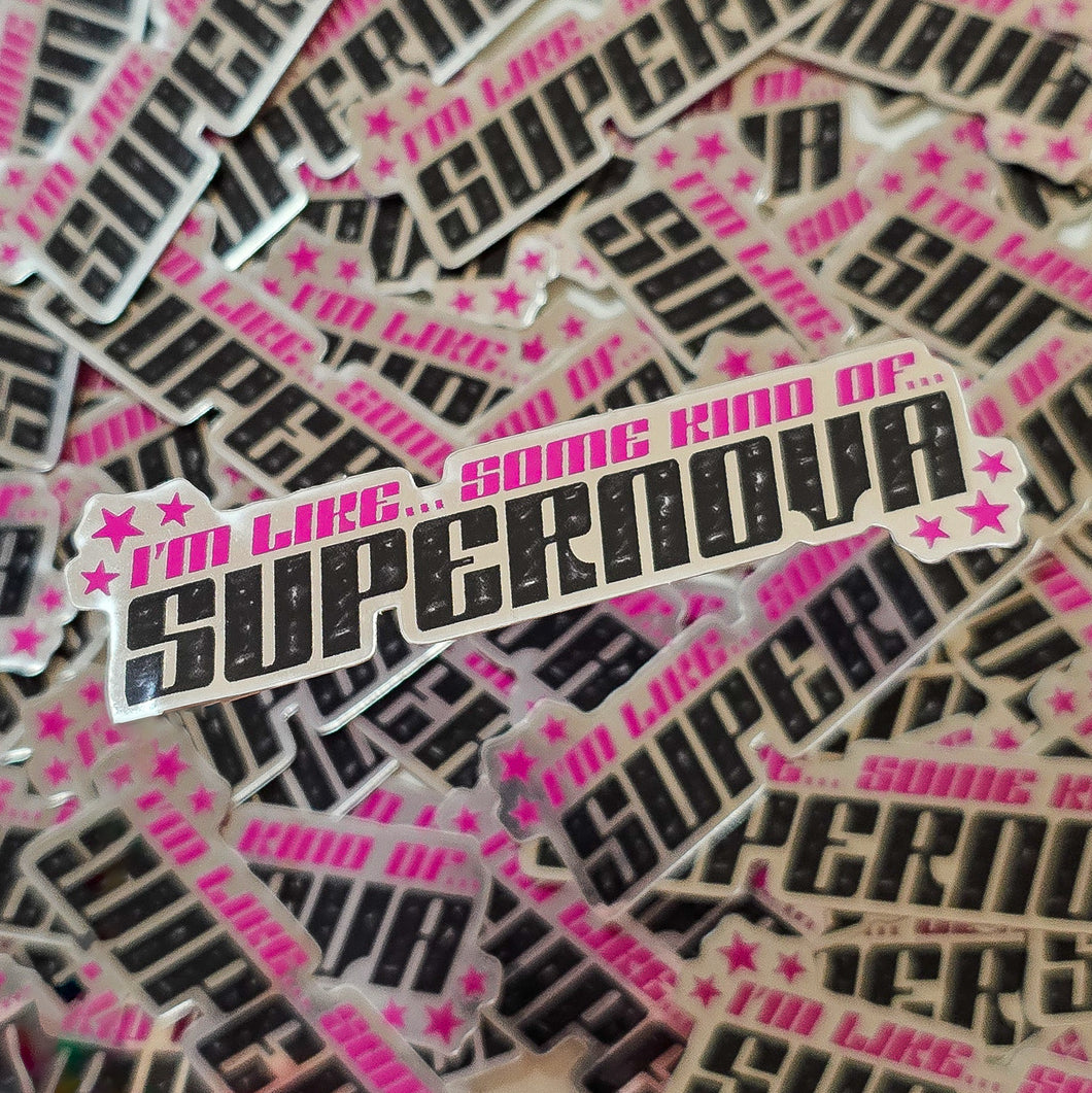 Supernova - Vinyl Sticker