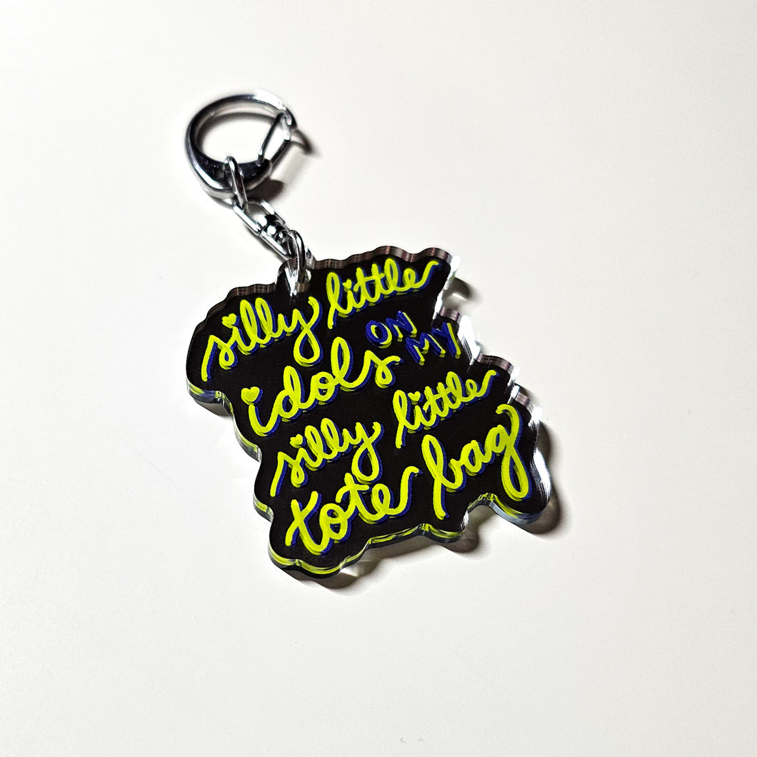 Silly Little Idols - Mirror Keychain