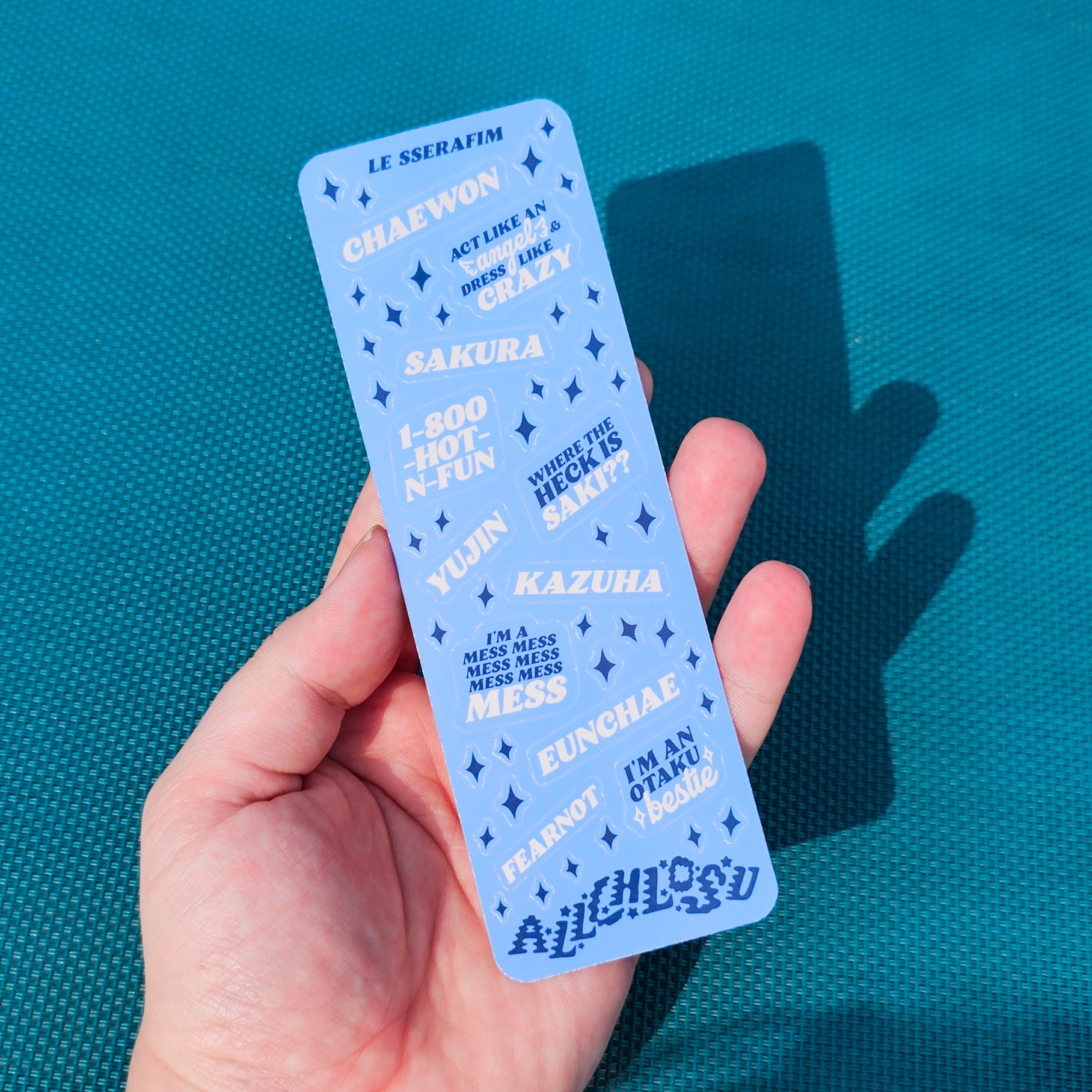 LE SSERAFIM - Sticker Sheet – allchlosu.
