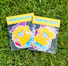 Load image into Gallery viewer, Rainy Day Lovelys - Vinyl Stickers
