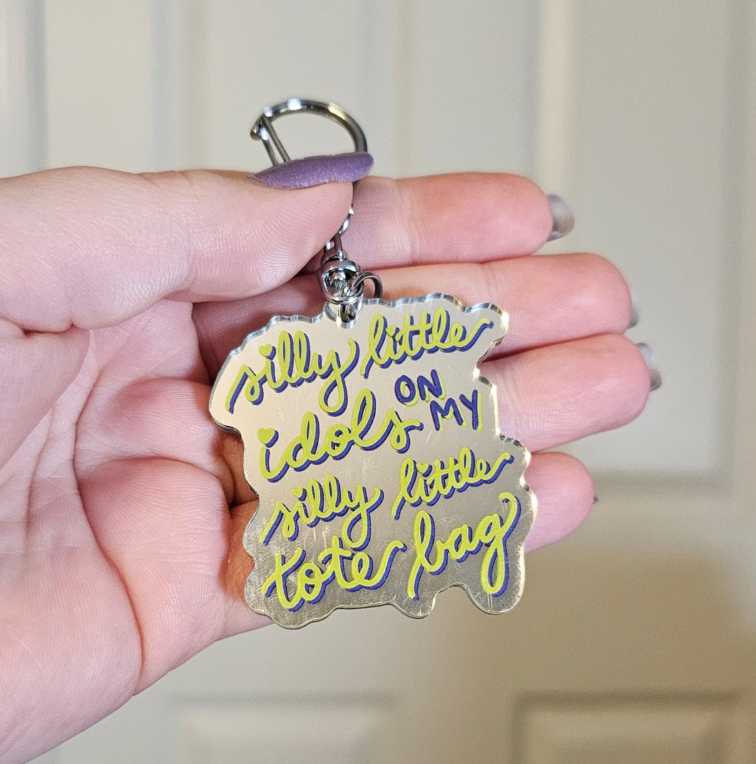 Silly Little Idols - Mirror Keychain