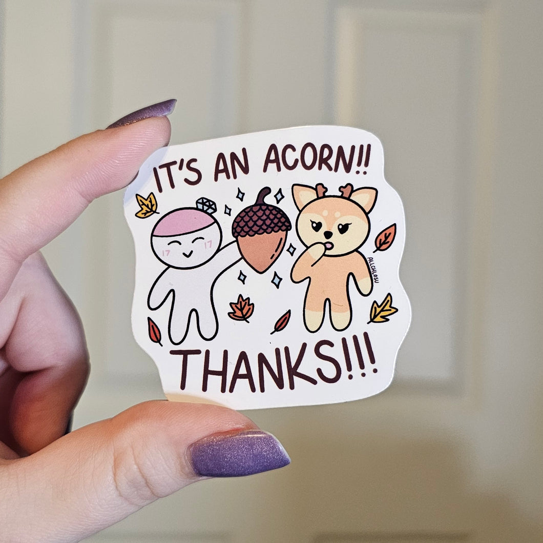 Shua Acorn - Vinyl Sticker