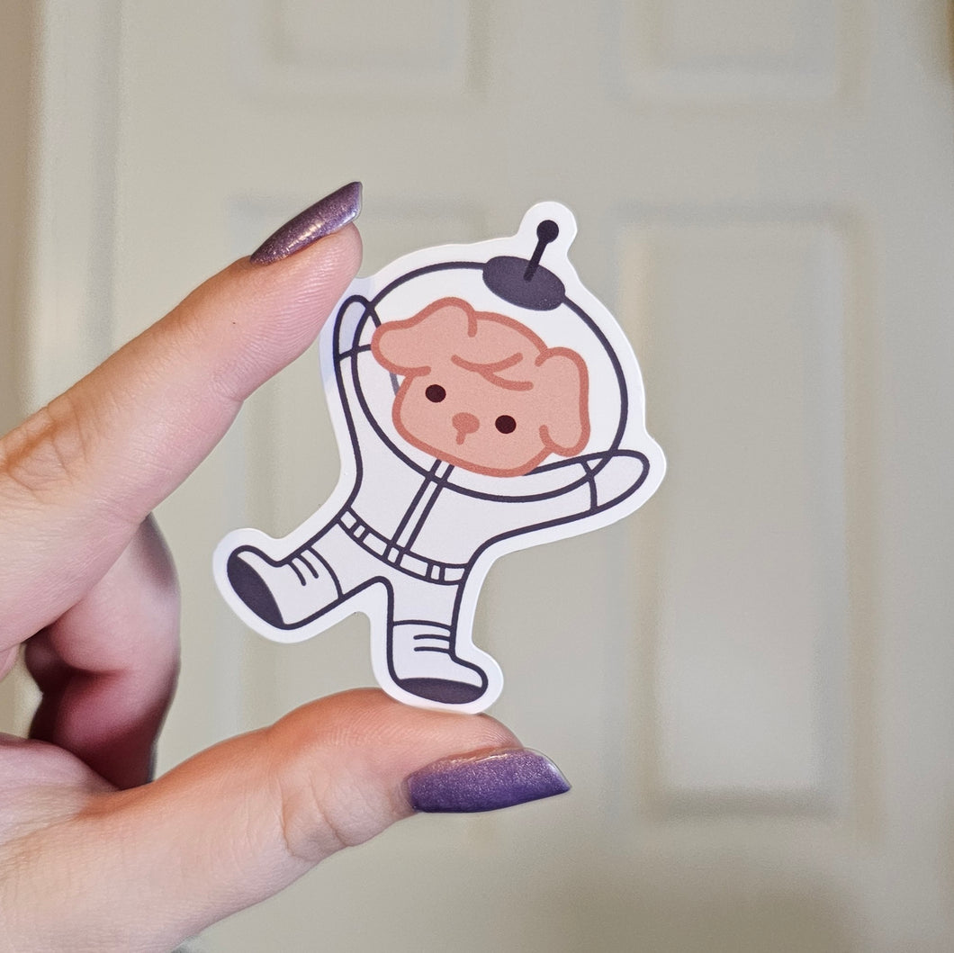 Puppy Moon - Vinyl Sticker