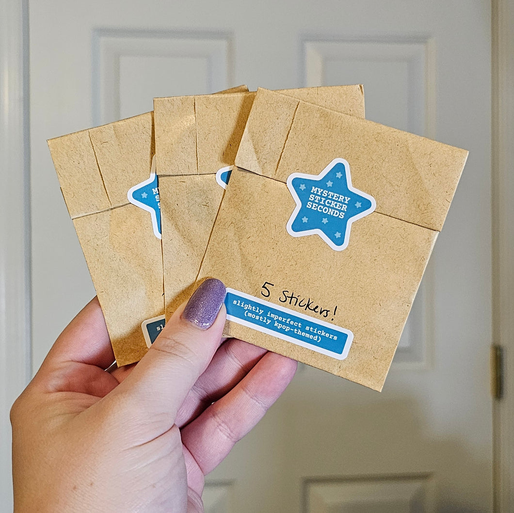 Mystery 'Seconds' Stickers - Pack of 5