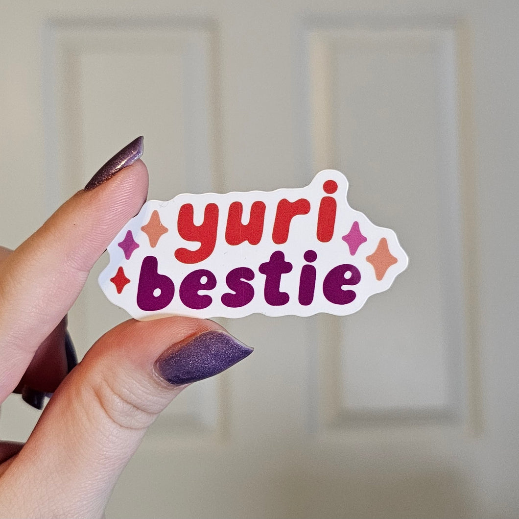 Yuri Bestie - Vinyl Sticker