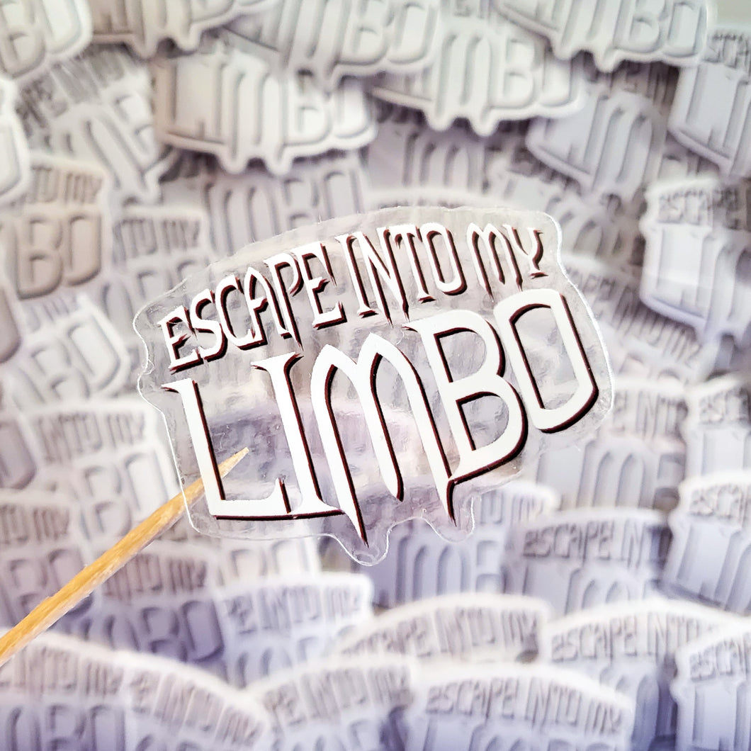 LIMBO - Transparent Vinyl Sticker